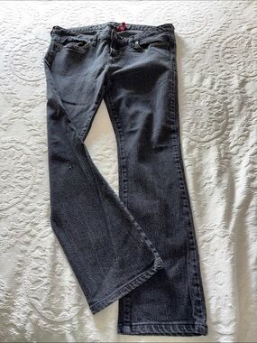 Vintage Guess Women’s Dark Gray Starlet Straight-Leg Jeans - EUC 34